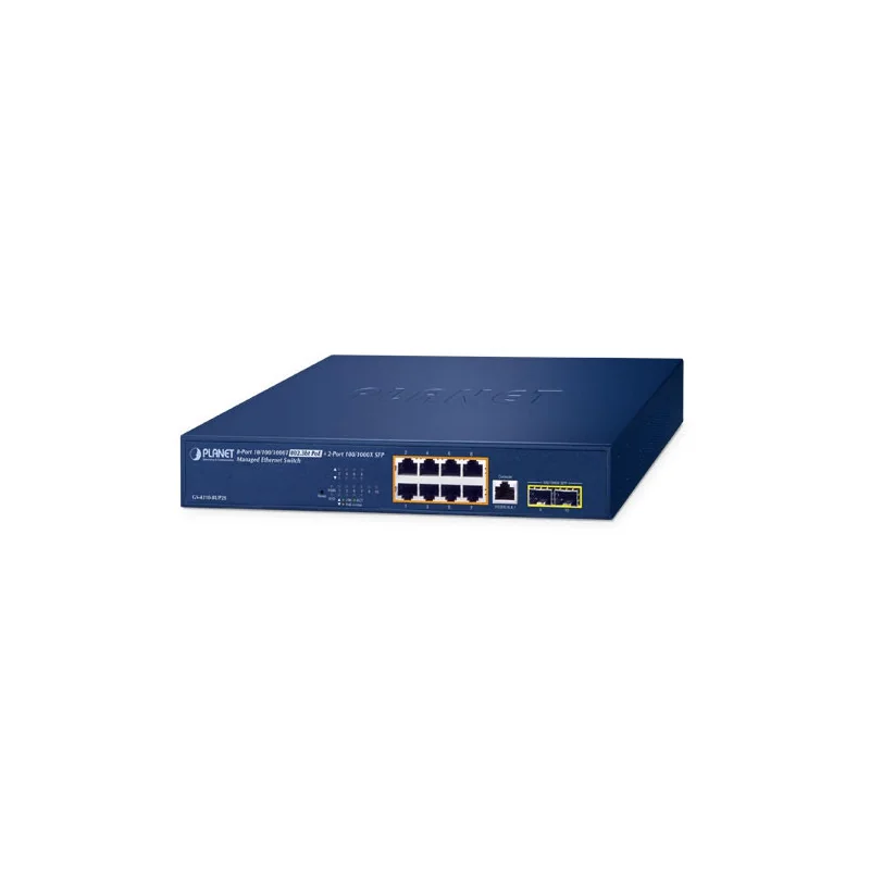 NET SWITCH 8PORT 1000M SFP/GS-4210-8UP2S PLANET Planet