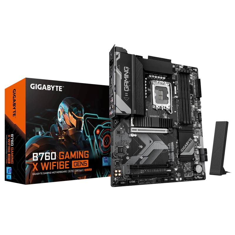 Placa de bază Gigabyte B760 GAMING X WIFI6E GEN5 LGA1700
