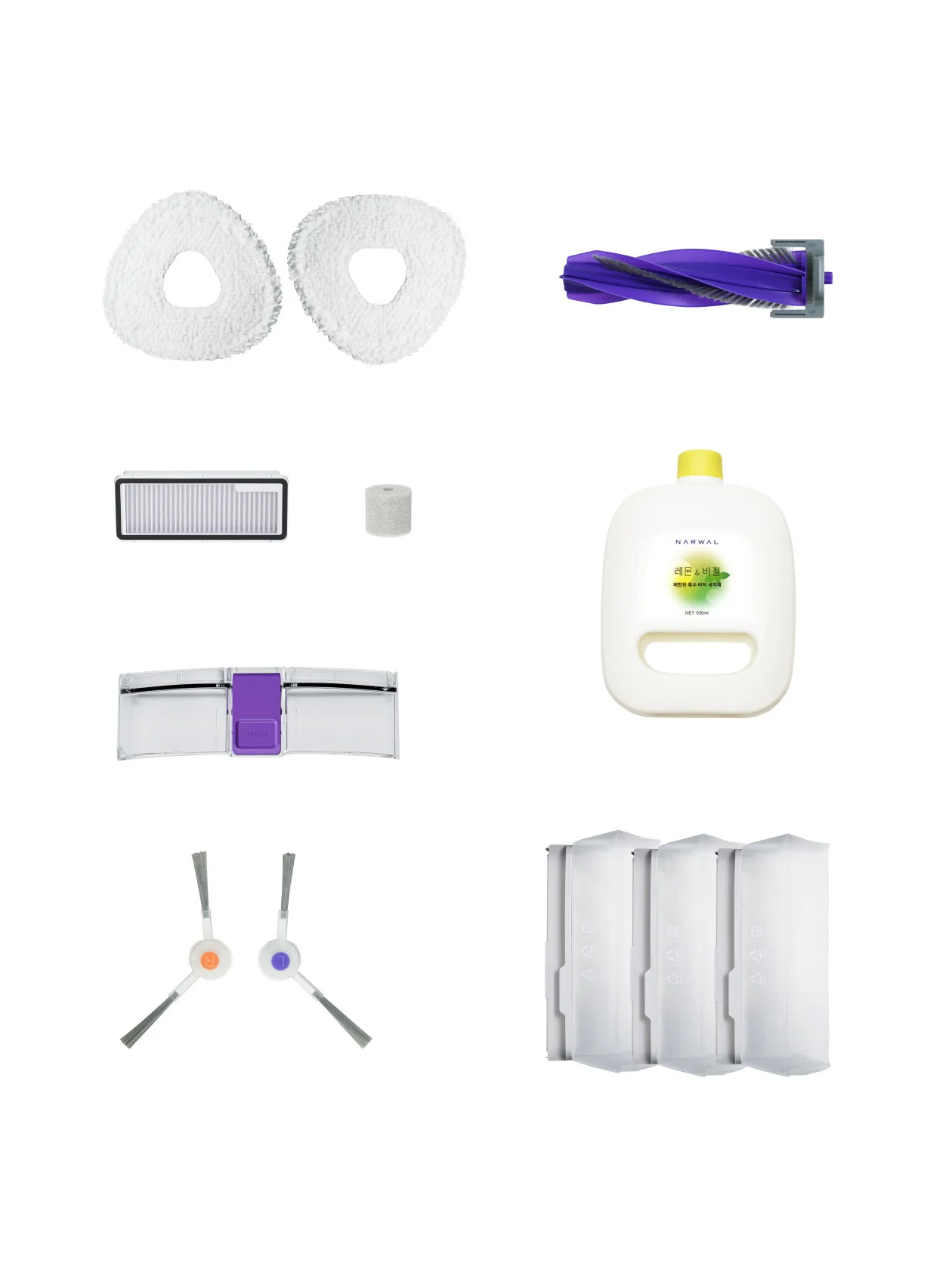VACUUM ACC ACCESSORIES PACK/CP-PJ-A00095-00-00 NARWAL Narwal
