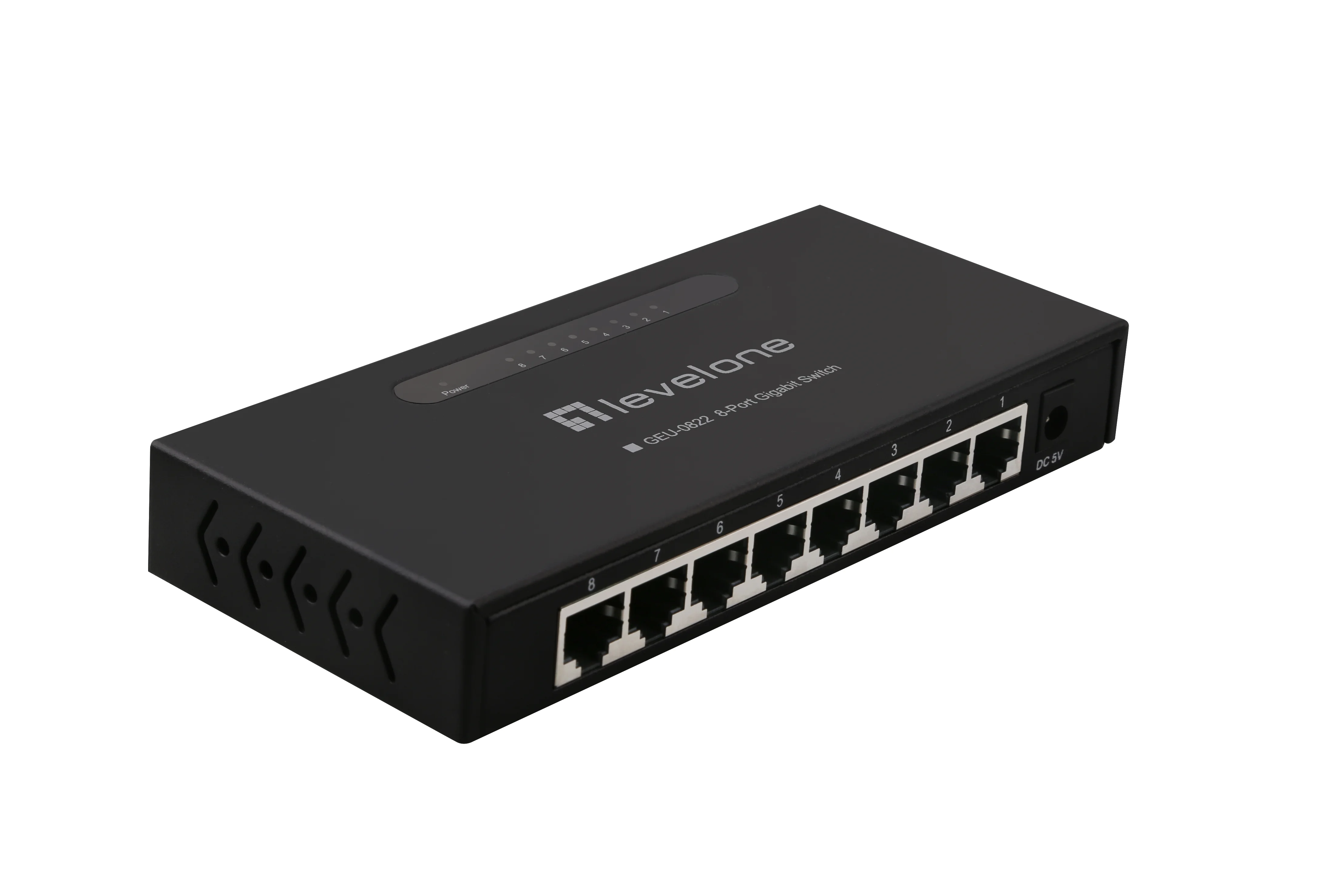 NET SWITCH 8PORT 10/100/1000M/GEU-0822 LEVELONE Levelone