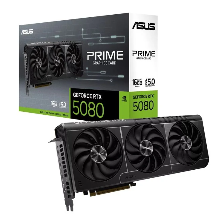 VGA PCIE16 RTX5080 16GB GDDR7/PRIME-RTX5080-16G ASUS ASUS