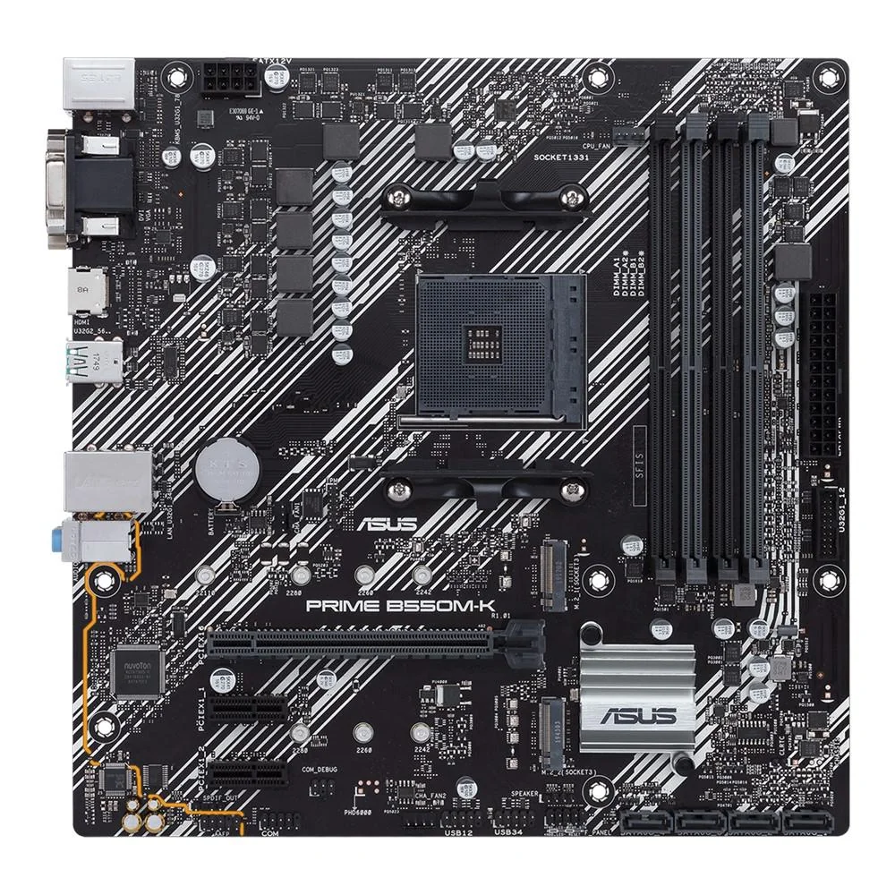 MB AMD B550 SAM4 MATX/PRIME B550M-K ASUS ASUS