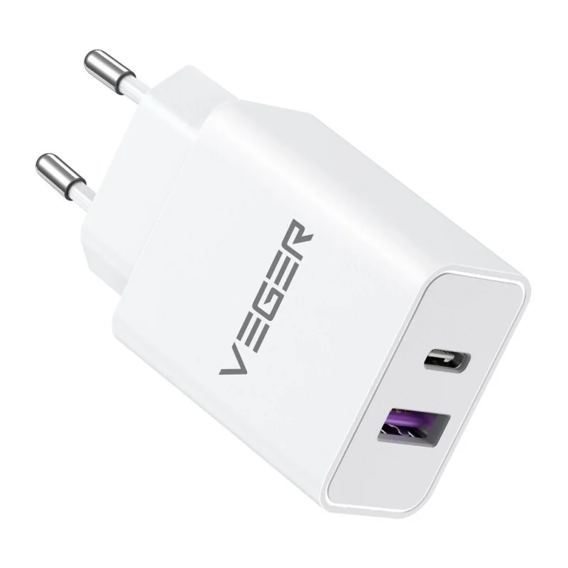 MOBILE CHARGER WALL USB/65W1A1C VEGER Veger