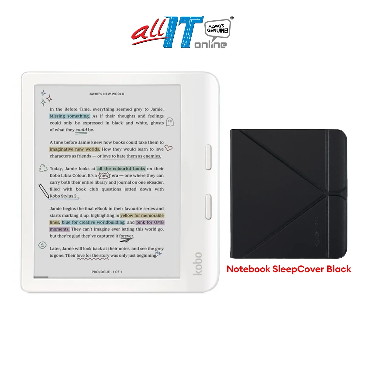 READER INK 7" 32GB KOBO LIBRA/N428-KU-WH-K-CK RAKUTEN KOBO Rakuten Kobo