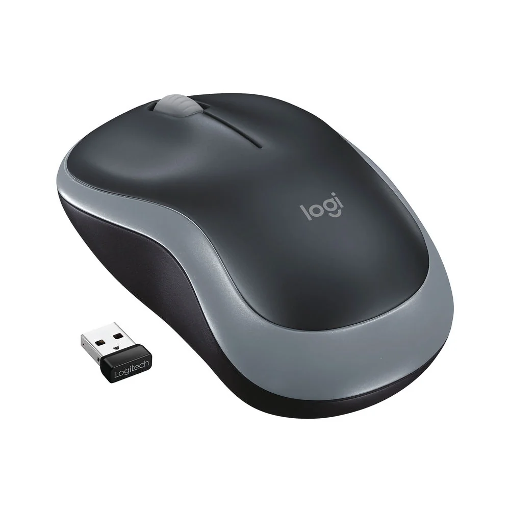 MOUSE USB OPTICAL WRL M185/GREY 910-002238 LOGITECH Logitech