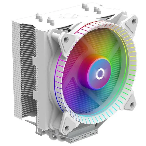Cooler Procesor AQIRYS URANUS ARGB ALB, Aer, 12 cm, aRGB Aqirys
