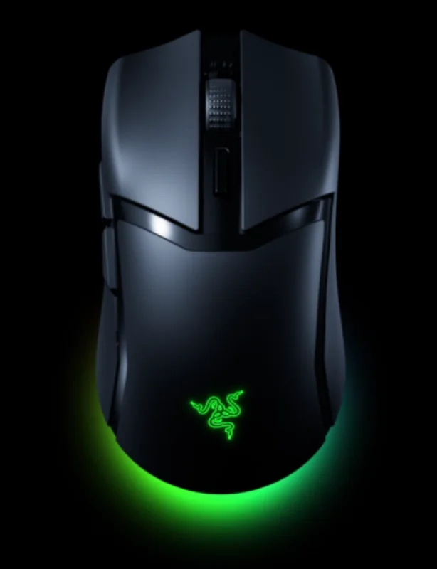 Mouse gaming Razer Cobra HyperSpeed, iluminare Razer Chroma RGB, senzor Razer Focus X 26K Optical Sensor, rezolutie maxima 26000 DPI, switch Optical Mouse Switches Gen-4, negru