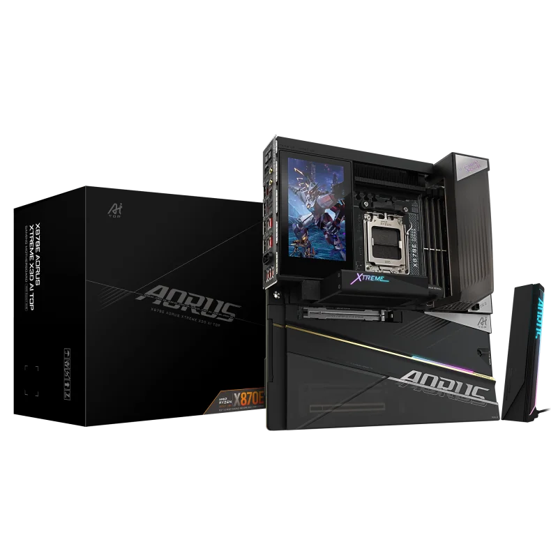 Placa de baza Gigabyte X870E AORUS XTREME X3D AI TOP, Socket AM5, DDR5, E-ATX Gigabyte
