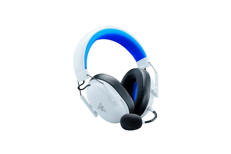 Casti wireless Razer Blackshark V3 X Hyperspeed for Playstation, microfon uni- directional, izolare fonică activă, sistem sunet 7.1, frecventa 20 - 28000, autonomie 70 ore, alb Razer