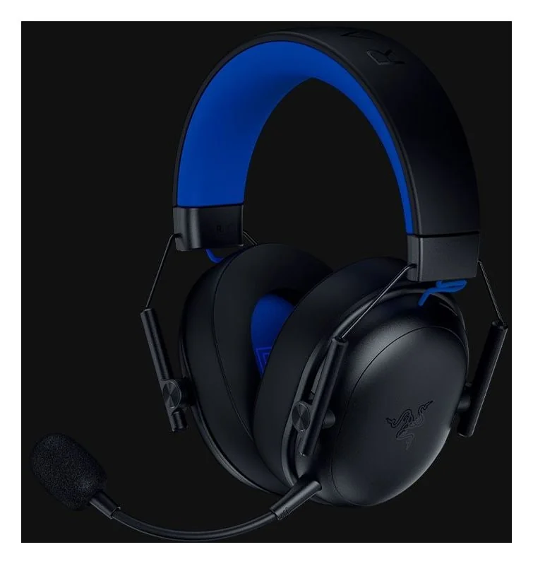Casti wireless Razer Blackshark V3 X Hyperspeed for Playstation, microfon uni-directional, izolare fonică activă, sistem sunet 7.1, frecventa 20 - 28000, autonomie 70 ore, negru Razer