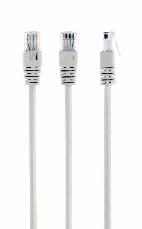 Patch cord UTP GEMBIRD Cat5e, cupru-aluminiu, 5 m, gri Gembird