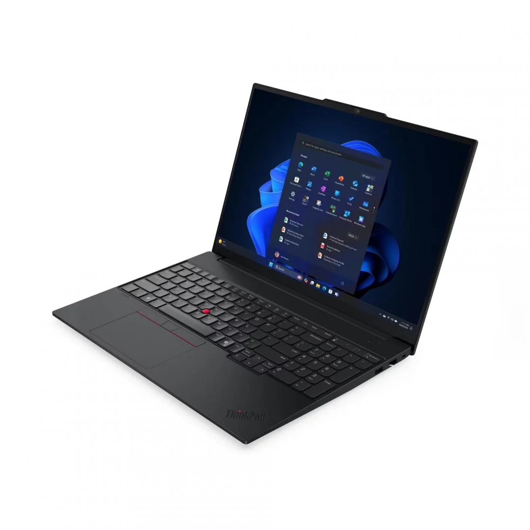 Laptop Business Lenovo ThinkPad E16 Gen 3, cu procesor Intel Core Ultra 5 225U, 16'' IPS, 16 GB DDR5, 512 GB SSD, Intel Graphics, Windows 11 Pro