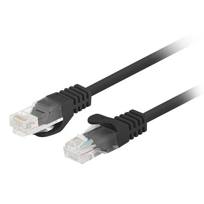 Patchcord Cat.6 UTP 2m black 10-pack Lanberg