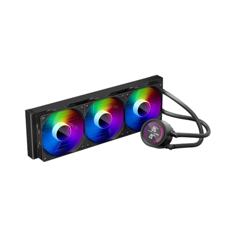 Cooler Procesor 1stPlayer TS4 360 BLACK, 12 cm, 3 ventilatoare 1St Player