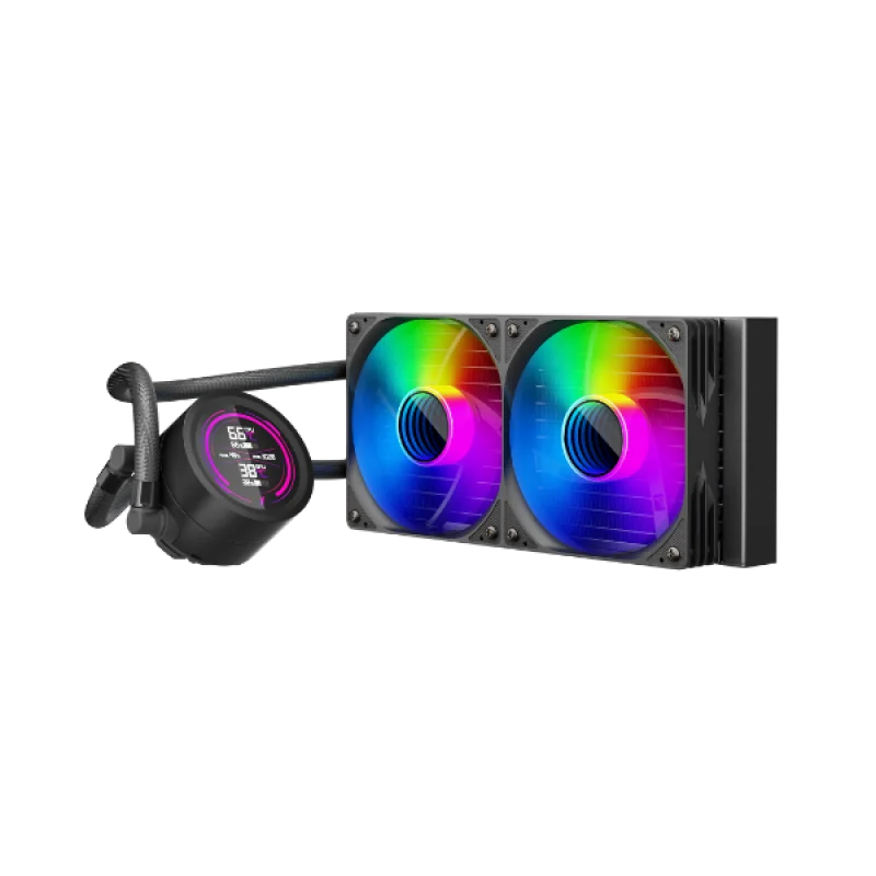 Cooler Procesor 1stPlayer TS4 240 BLACK, 12 cm, 2 ventilatoare 1St Player