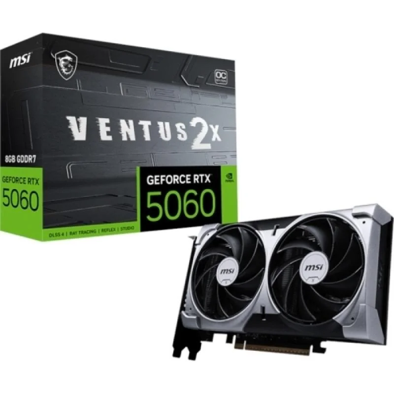 GEFORCE RTX 5060 VENTUS 2X OC 8GB V1 MSI