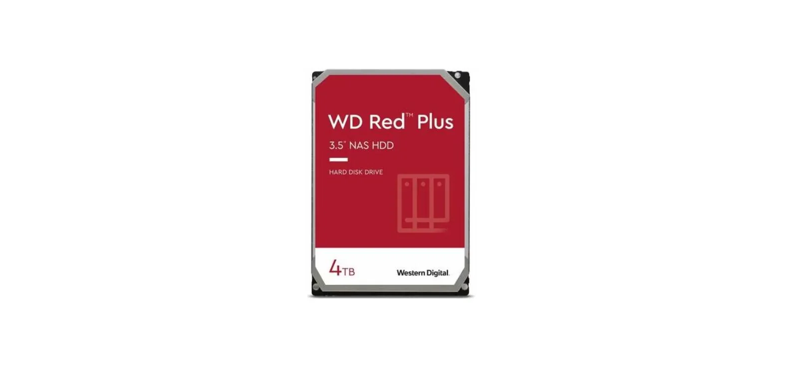 Hard disk WD Red Plus WD40EFPX, 4TB, SATA III, 5400 RPM, 256MB cache, refurbished WD