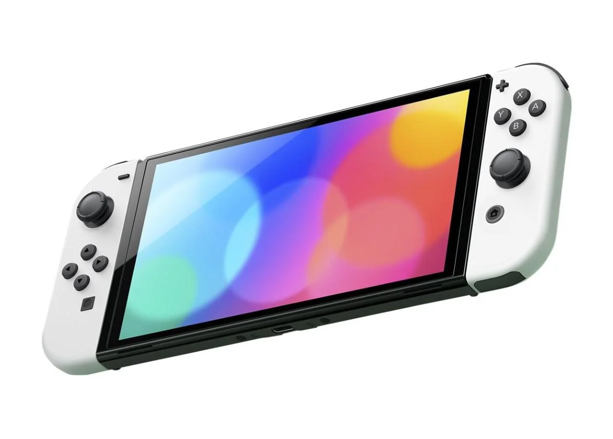 Switch OLED, White Nintendo
