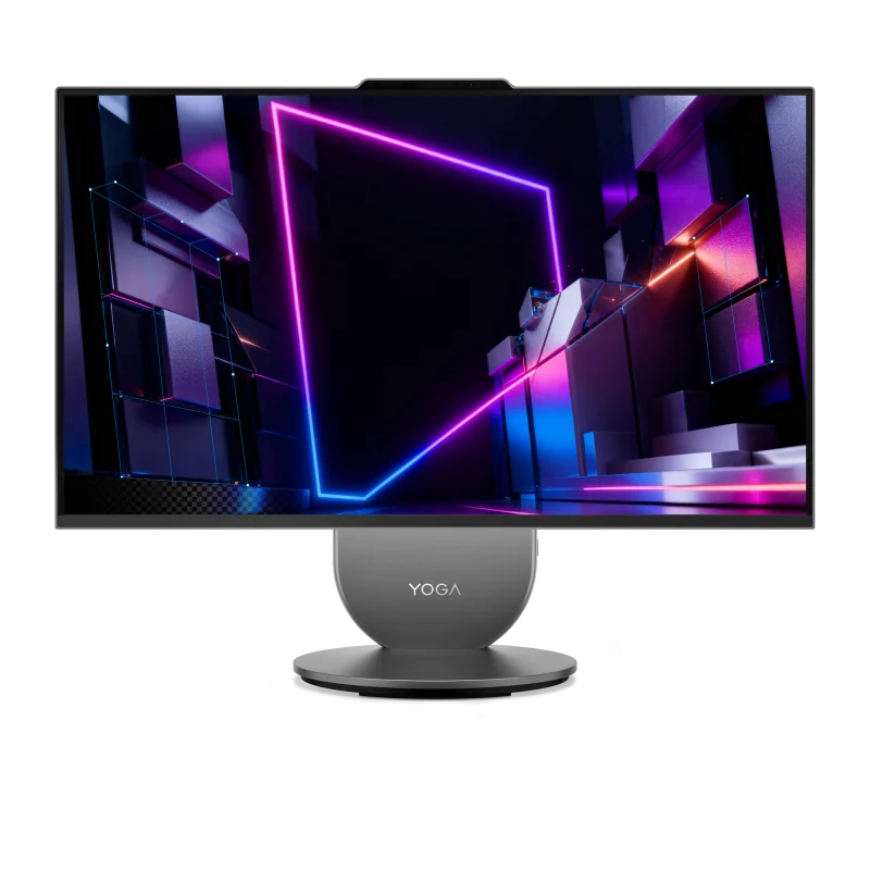 All-in-One Consumer Lenovo Yoga AIO 27IPH11 cu procesor Intel Core Ultra 7 356H pana la 4.7 GHz, 27 inch, QHD, IPS, 32 GB, Intel Graphics, FreeDos, Grey, 3 ani Garantie Lenovo