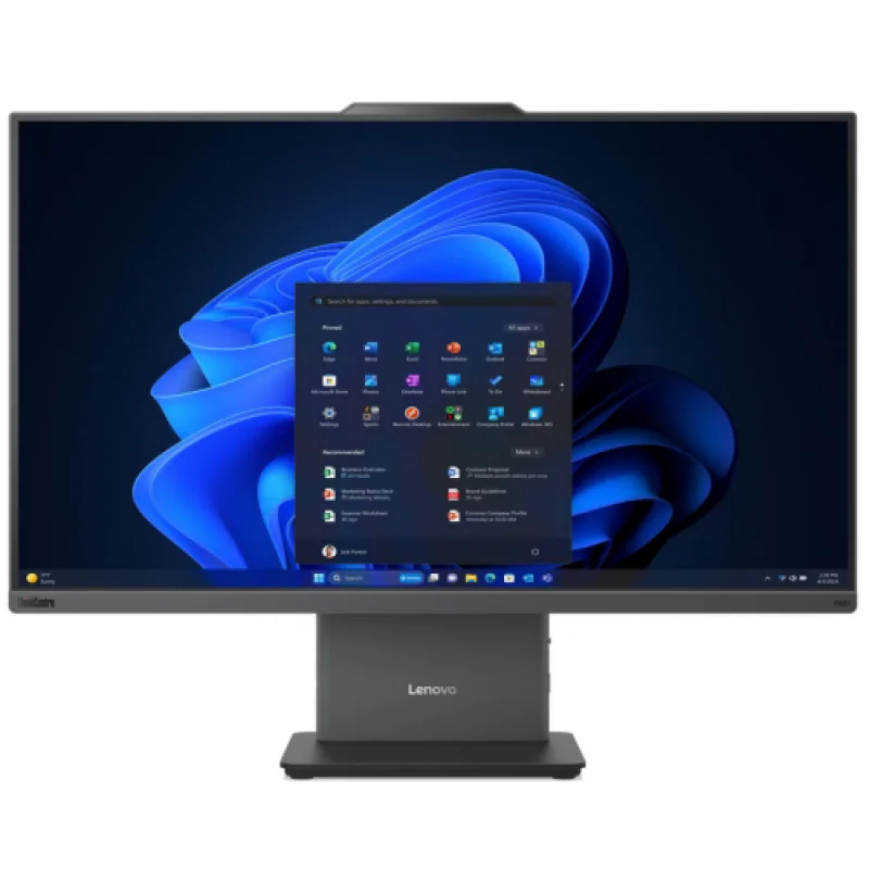 All-in-One Business Lenovo ThinkCentre neo 50a 24 Gen 6 cu procesor Intel Core Ultra 5 226V pana la 4.5 GHz, 24 inch, FHD, 16 GB, Intel Arc 140T, FreeDos, Grey, 3 ani Garantie Lenovo