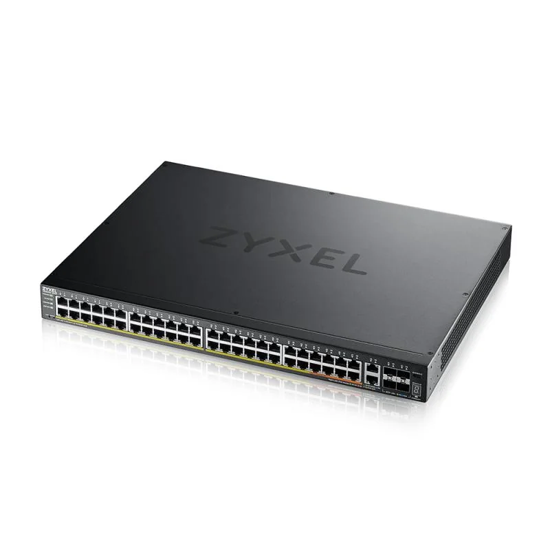 24-port GbE L3 Access Switch with 6 10G Uplink Zyxel