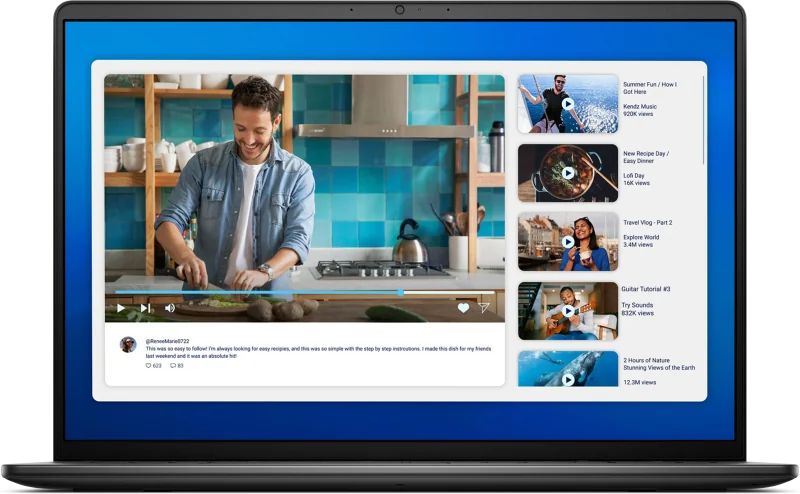 Laptop SMB DELL DC16250, cu procesor Intel Core 7 150U, 16'' IPS, 16 GB DDR5, 1 TB, Intel Graphics, Windows 11 Pro, 3 ani Garantie Dell