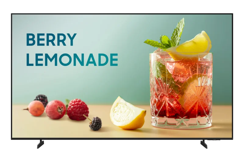 75inch UHD/4K 16:9 BE75F-H 300nits HDR10+ DVB-T2/C/S2/Analog Tuner Speakers 2x10W 3xHDMI 2.0 Ethernet WiFi 5 Bluetooth Tizen Samsung