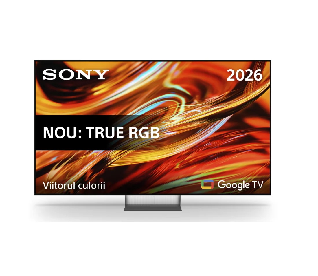 Televizor Sony BRAVIA XR 7 II True RGB LED 55XR75M2, 139 cm, Smart Google TV, 4K Ultra HD, 120Hz, Clasa E (Model 2026) Sony