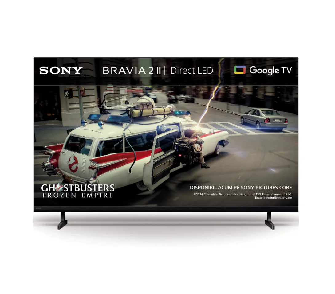 Televizor Sony BRAVIA 2 II LED 55S25M2, 139 cm, Smart Google TV, 4K Ultra HD, Clasa E (Model 2026) Sony