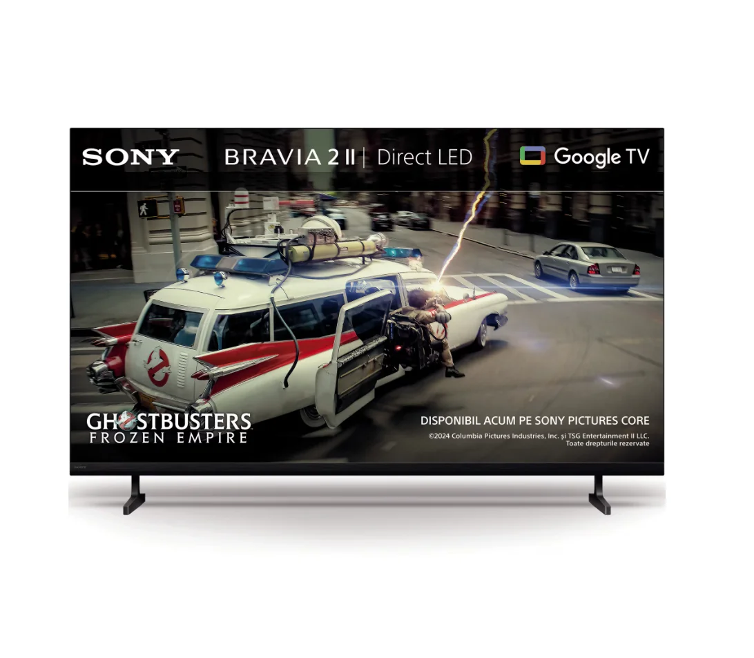 Televizor Sony BRAVIA 2 II LED 50S25M2, 126 cm, Smart Google TV, 4K Ultra HD, Clasa E (Model 2026) Sony