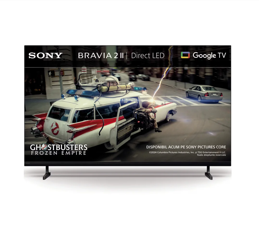 Televizor Sony BRAVIA 2 II LED 43S25M2, 108 cm, Smart Google TV, 4K Ultra HD, Clasa E (Model 2026) Sony