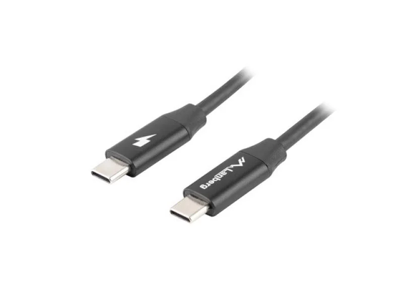 CA-CMCM-40CU-0010-BK. Cable length: 1 m. Connector 1: USB C, Connector 2: USB C, USB version: USB 2.0, Maximum data transfer rate: 0.48 Gbit/s, Connector contacts plating: Gold, Product colour: Black Lanberg