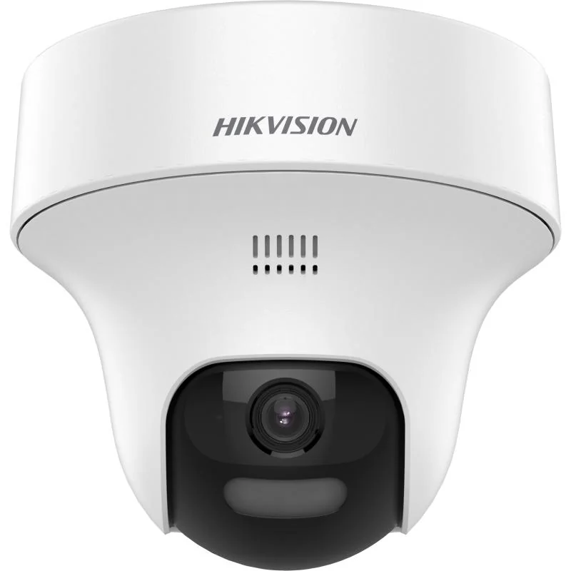 Camera de supraveghere PT 2MP Hikvision DS-2CE70D0T-PTLTS(2.8MM), lentila fixa 2.8mm, iluminare min: 0.01 Lux @ (F1.6, AGC ON), 0 Lux cu lumina alba: 20m, IR: 25m, iesire TVI, alimentare: 12 VDC ± 25%, max. 8.7 W, dimensiuni: Ø123.7 mm × 110.8 mm,