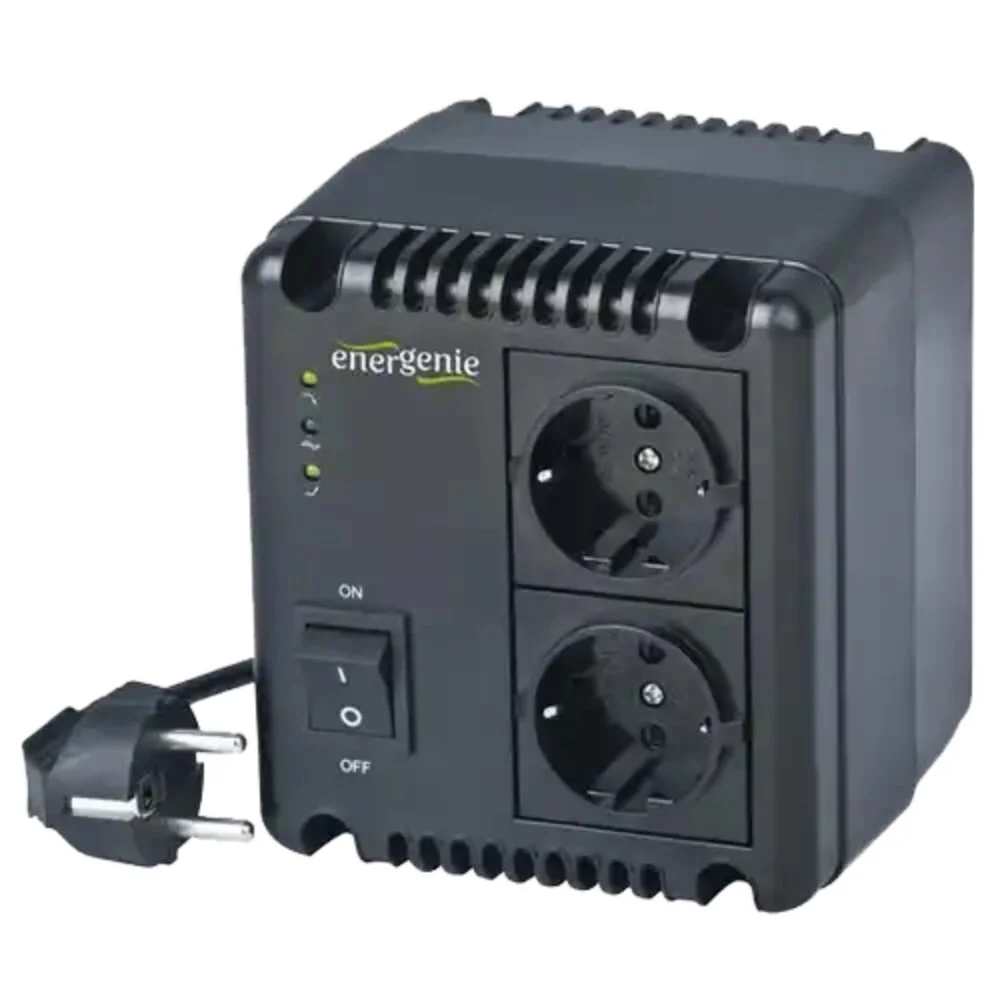 EG-AVR-1001 Energenie Automatic AC voltage regulator and stabilizer LED 230V AC 1000VA Gembird