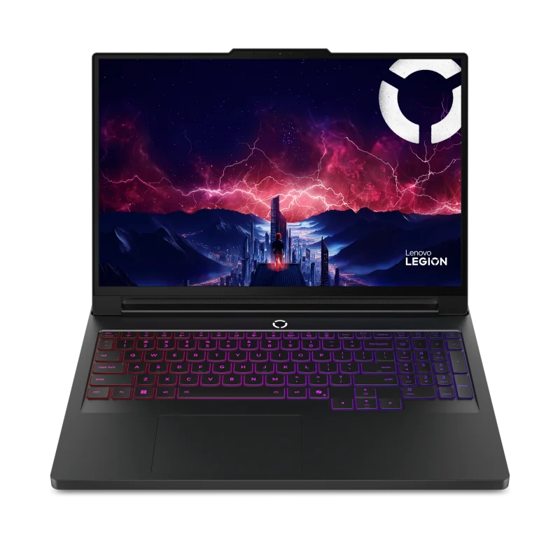 Laptop Gaming Lenovo Legion Pro 7 16AFR10H, cu procesor AMD Ryzen 9 9955HX3D, 16'' OLED, 64 GB DDR5, 1 TB, NVIDIA GeForce RTX 5080, 16GB GDDR7, Fara OS, 3 ani Garantie Lenovo