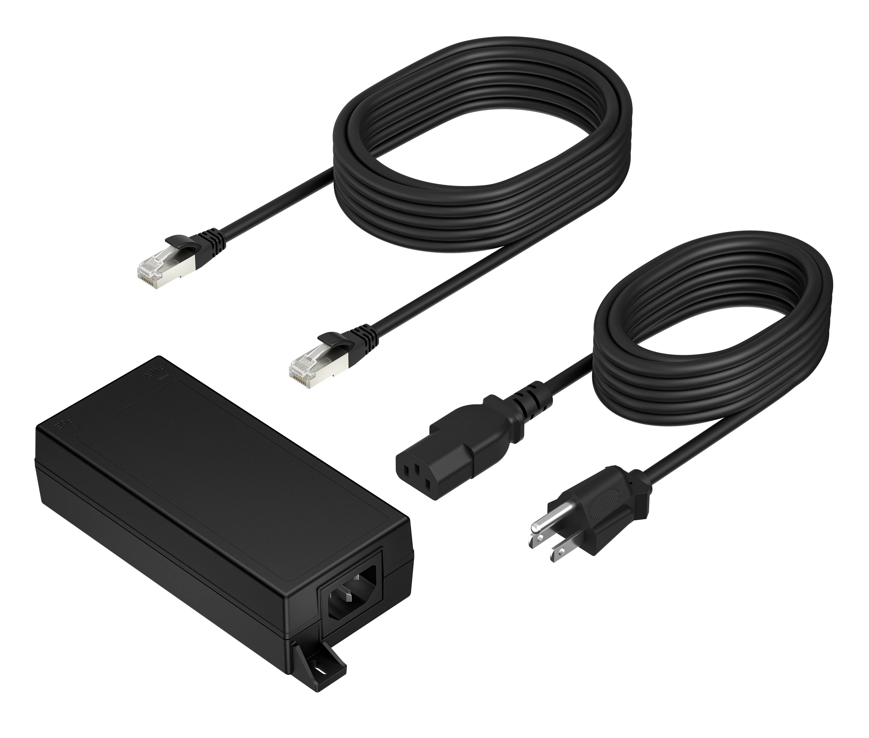 Poly PoE++ 65W 2.5G Adapter with 3.66m CAT6A Cable and Power Cord EMEA INTL English Loc Euro plug HP