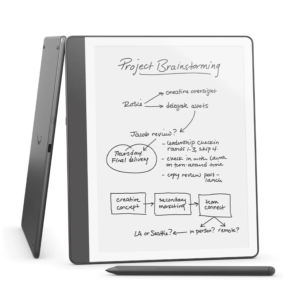 Kindle Scribe 32GB with Premium Pen (2024) - Tungsten Grey Amazon