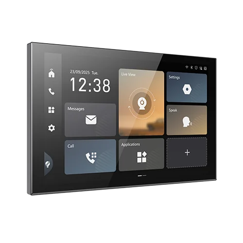 Monitor videointerfon Hikvision DS-KH9570-WTE1-S, touch screen IPS 10.1", Wi-Fi 6, Bluetooth, Android 14 Hikvision