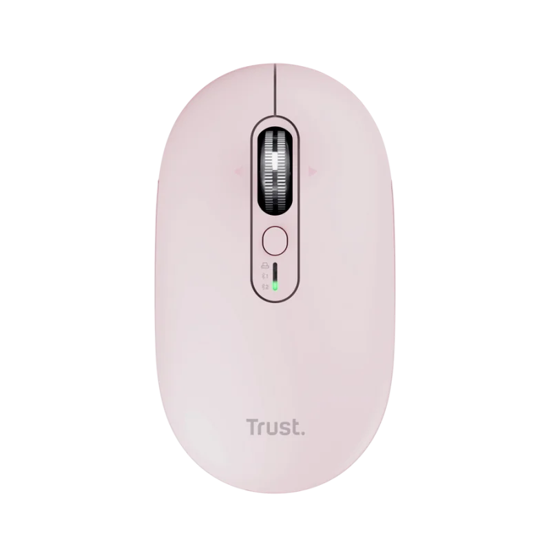 Mouse Wireless Trust Seron Slim Multi, 3200 dpi, Roz Trust