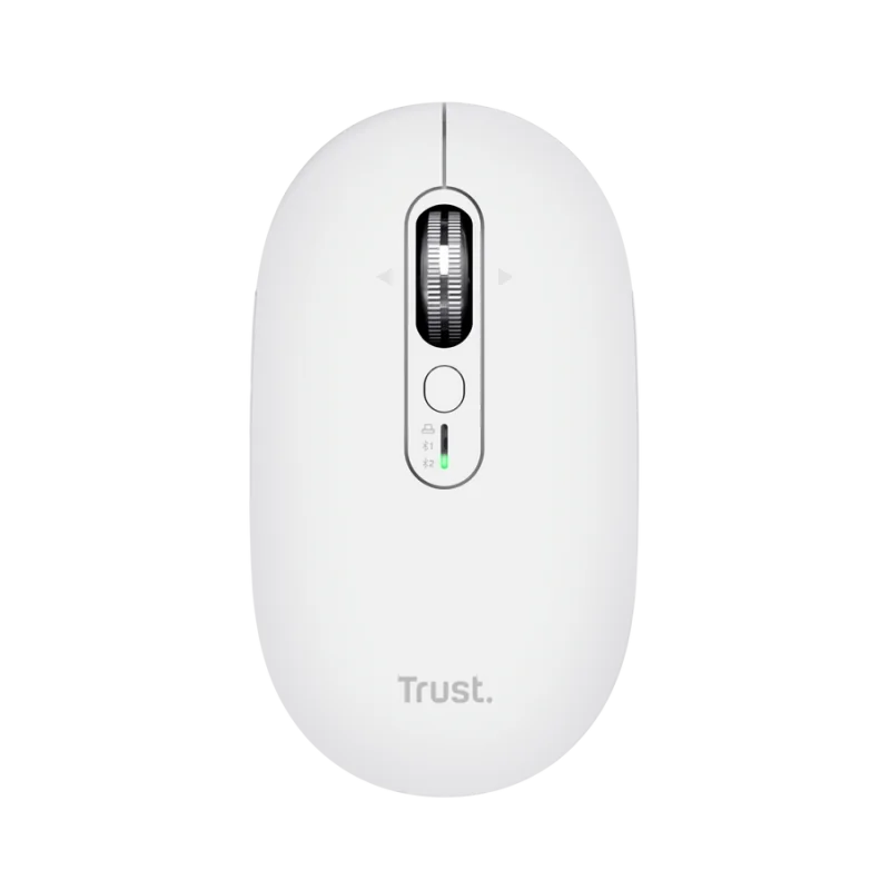 Mouse Wireless Trust Seron Slim Multi, 3200 dpi, Alb Trust