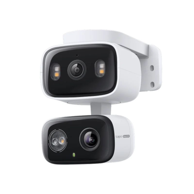Camera Dual Lens Indoor/Outdoor TP-Link, senzor 1/2.8" Progressive Scan CMOS Starlight Sensor, lentile fixe: Focal Length: 2.8 mm, Aperture: F1.6, lentile PT: Focal Length: 6.0 mm, Aperture: F1.6, night vision 850 nm IR LED (40 ft / 12 m), rezolutie