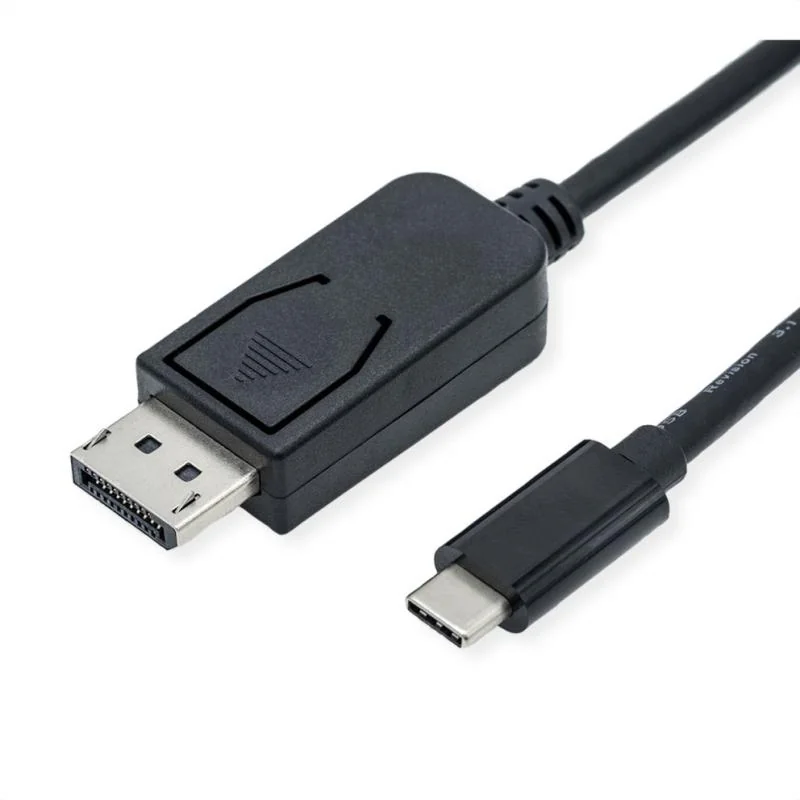 Cablu Roline Type C la DisplayPort 8K60Hz T-T 2m, Negru Other