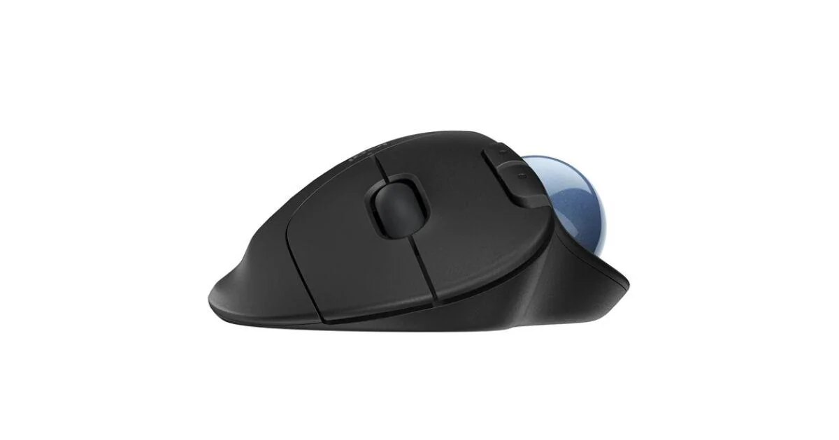 ERGO M575S Wireless Trackball - Graphite + Blue Ball Logitech