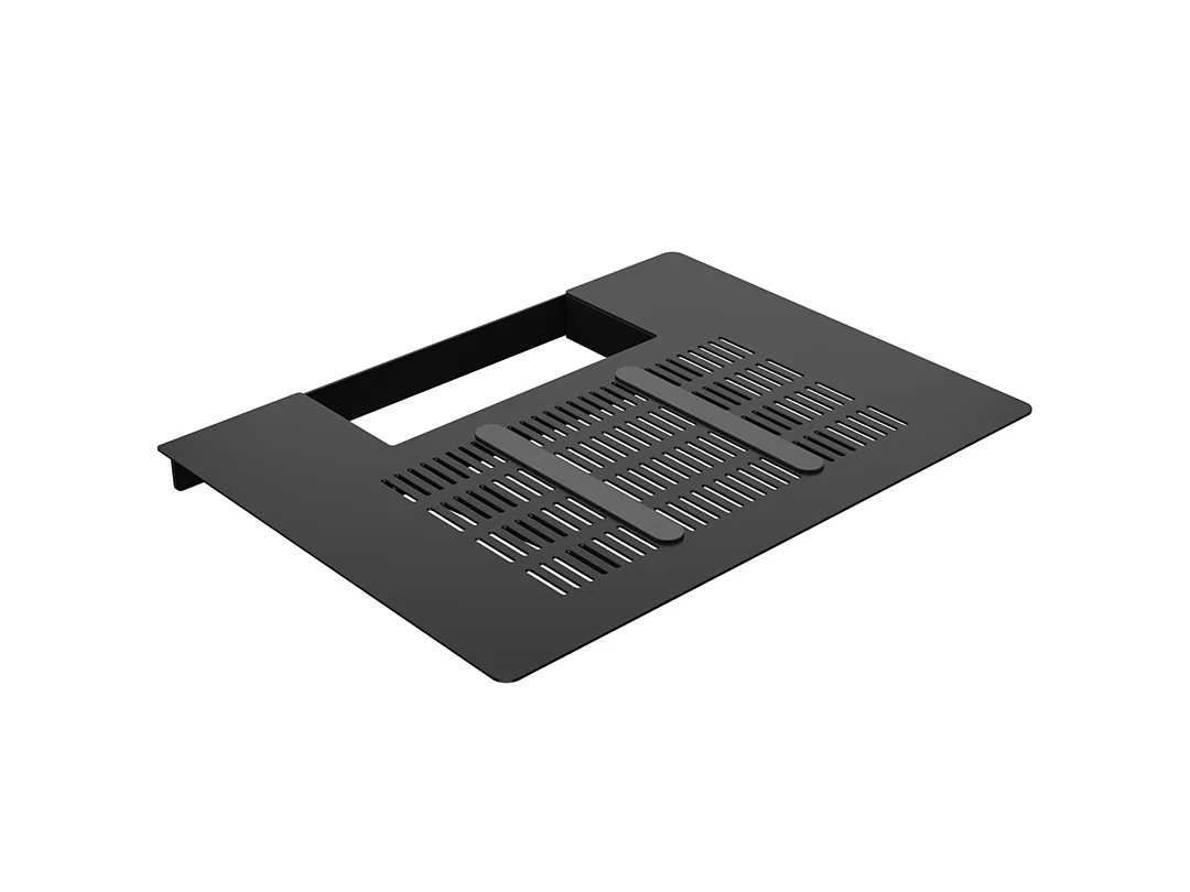 Raft frontal pentru imprimantă mică, Multibrackets MB-1793, otel, negru Multibrackets