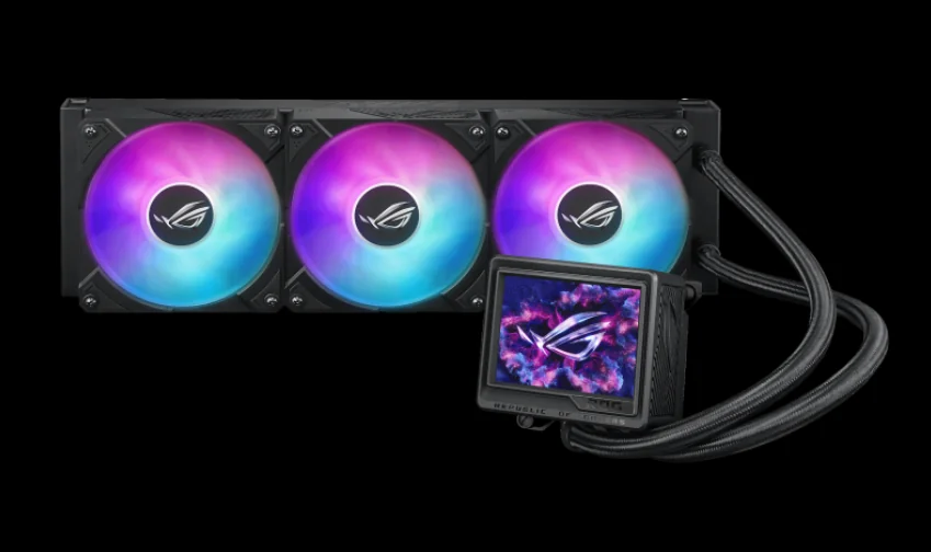 Cooler Procesor ASUS ROG Ryujin III 360 ARGB Extreme, Lichid, 12 cm, 3 ventilatoare, aRGB ASUS