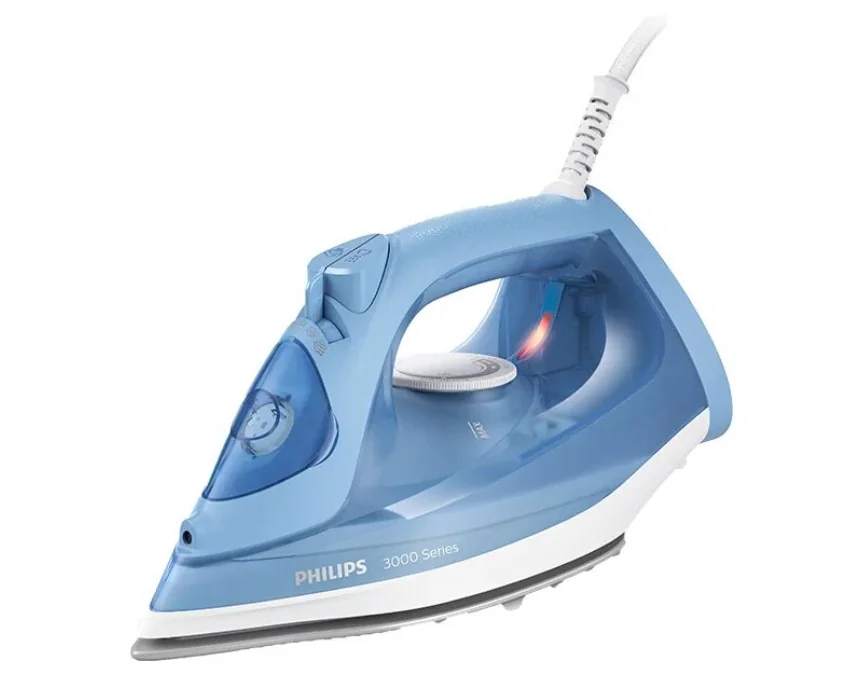 Fier de calcat PHILIPS Seria 3000 DST3020/20, 2200W, 160g/min, 300ml, talpa ceramica, albastru-alb Philips