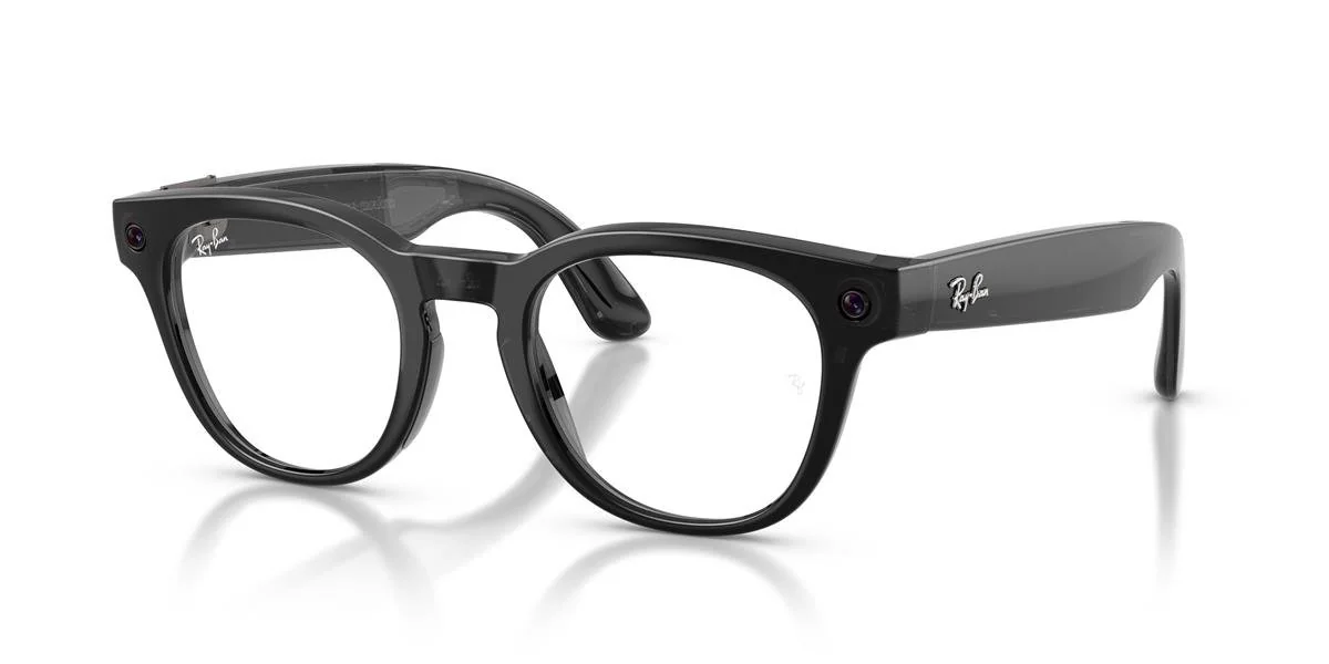 Ray-Ban Meta Scriber Optics Gen 2 AI Glasses Shiny Transparent Black/Demo Rayban