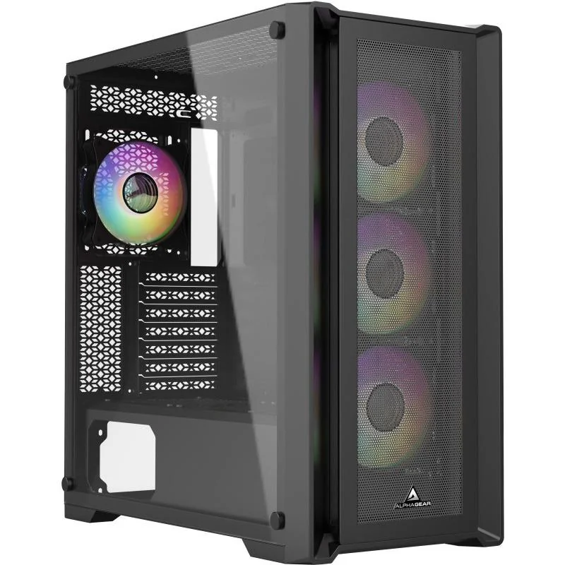 Carcasa ALPHAGEAR Purifier V2 mesh ARGB black Alphagear