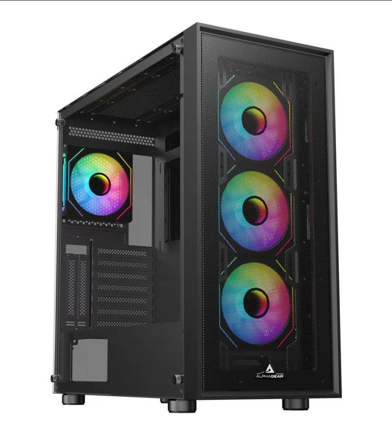Carcasa ALPHAGEAR Juggernaut ARGB black Alphagear