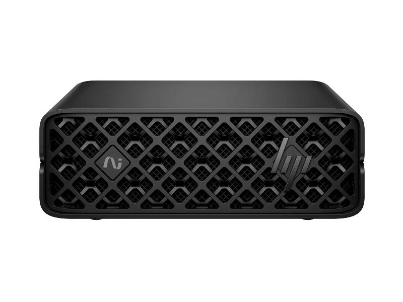 Desktop Workstation HP ZGX Nano G1n cu procesor Nvidia ARM GB10 pana la, 128 GB LPDDR5X, 2TB SSD, GB10 Blackwell GPU, NVIDIA DGX OS, Black, 1 an Garantie HP